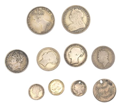 Lot 17 - Small quantity of silver Georgian and...