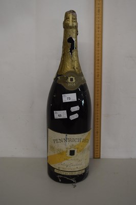 Lot 73 - Large bottle of German wine with label for...