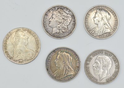 Lot 29 - Quantity of silver coins to include Austrian...