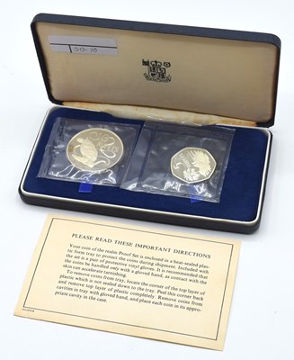 Lot 30 - 1974 coinage set of the British Virgin islands...