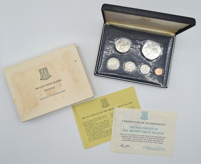 Lot 30 - 1974 coinage set of the British Virgin islands...