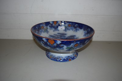 Lot 22 - LARGE BLUE AND WHITE IRONSTONE CIRCULAR...