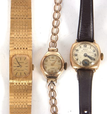 Lot 254 - A mixed lot of ladies wristwatches to include...