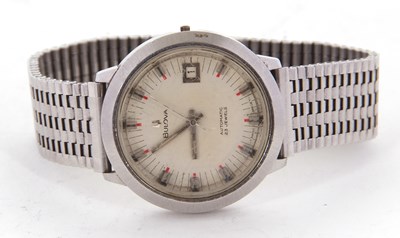 Lot 259 - A vintage Bolova automatic gents wristwatch,...