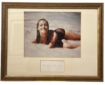 Lot 78 - A framed and glazed colour photograph, bearing...
