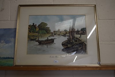 Lot 278 - 19th Century East Anglian watercolour entitled...