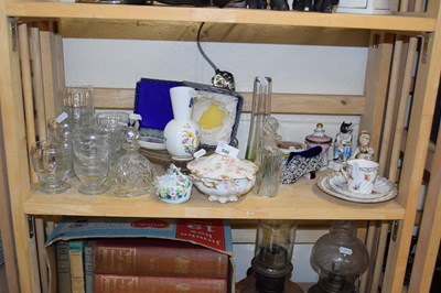 Lot 540 - Mixed Lot: Various glass  wares, Aynsley vase,...