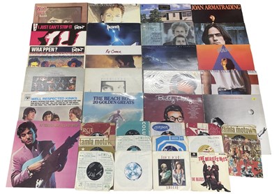 Lot 137 - A mixed lot of various 12" vinyl LPs and 7"...