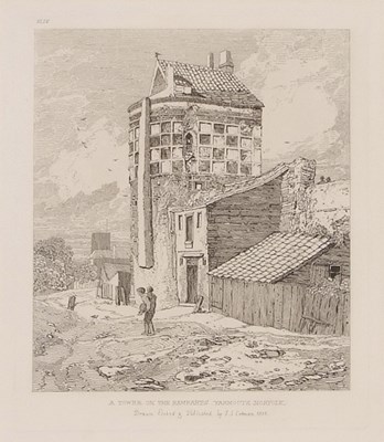 Lot 637 - John Sell Cotman (1782-1842) 'A Tower on the...