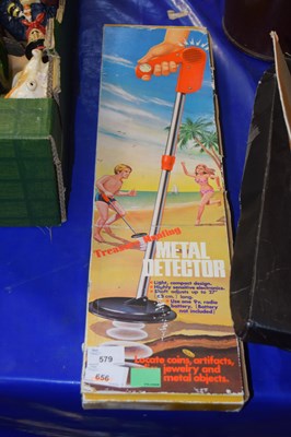 Lot 579 - A vintage Treasure Hunting Metal Detector toy,...