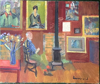 Lot 65 - Derek Inwood (1925-2012). oil on canvas,...