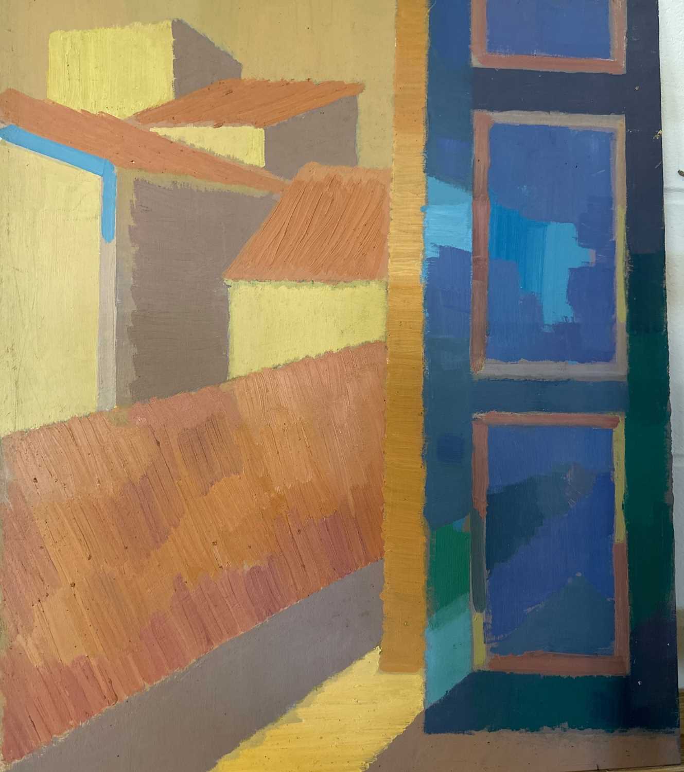 Lot 97 - Derek Inwood (1925-2012). oil on board, View...