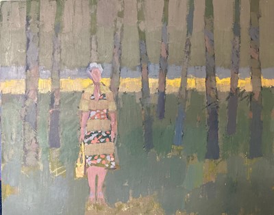 Lot 105 - Derek Inwood (1925-2012). oil on board, Female...