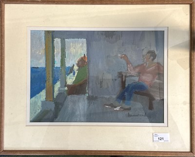 Lot 121 - Derek Inwood (1925-2012). pastel, "Last...