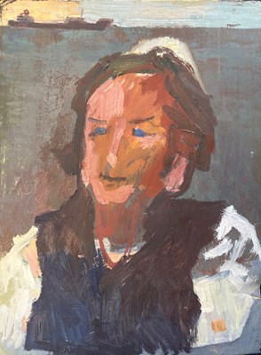 Lot 124 - Derek Inwood (1925-2012). oil on foam board,...