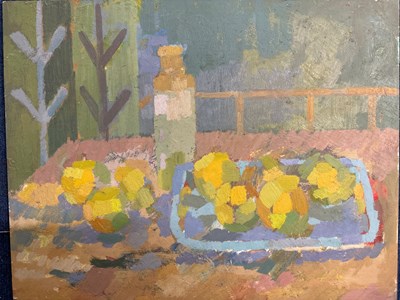 Lot 137 - Derek Inwood (1925-2012). oil on board, Still...