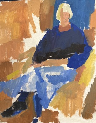 Lot 138 - Derek Inwood (1925-2012). oil on card,...