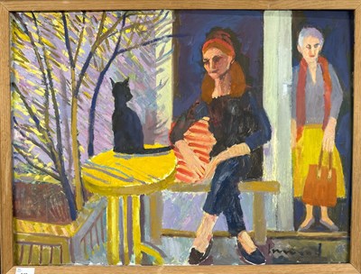 Lot 149 - Derek Inwood (1925-2012). oil on board, Cat...