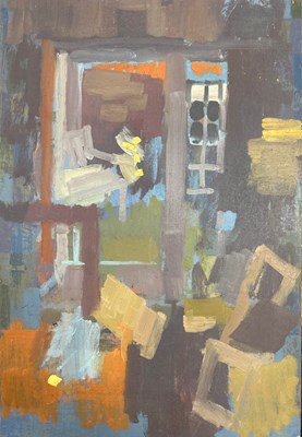 Lot 153 - Derek Inwood (1925-2012). oil on board,...