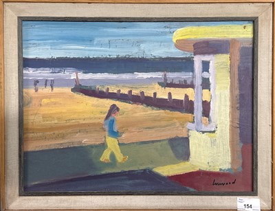 Lot 154 - Derek Inwood (1925-2012). oil on board, "Girl...