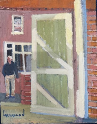 Lot 156 - Derek Inwood (1925-2012). oil on board, "White...