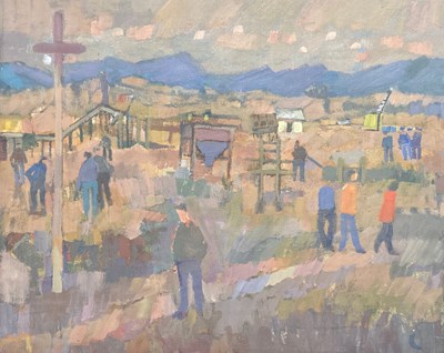 Lot 157 - Derek Inwood (1925-2012). oil on foam board,...