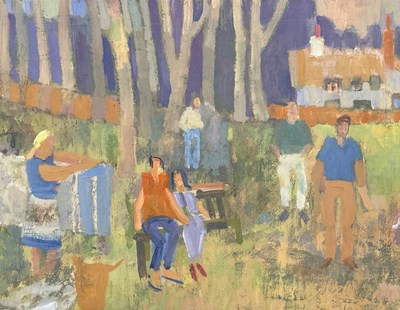 Lot 159 - Derek Inwood (1925-2012). oil on board,...