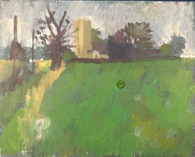 Lot 166 - Derek Inwood (1925-2012). oil on board,...