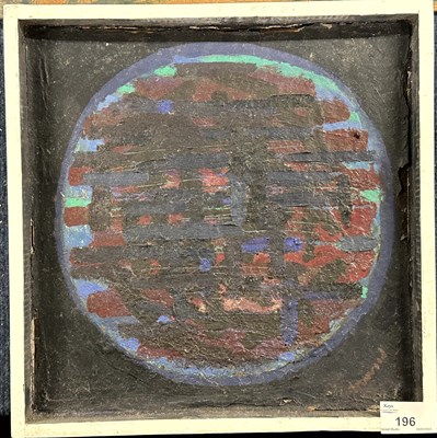 Lot 196 - Derek Inwood (1925-2012). mixed media, "Planet...