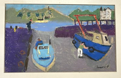 Lot 201 - Derek Inwood (1925-2012), Pastel, working on...