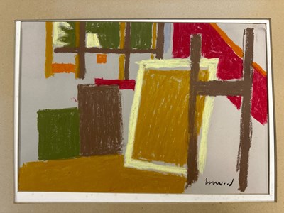 Lot 250 - Derek Inwood (1925-2012), pastel, still life,...