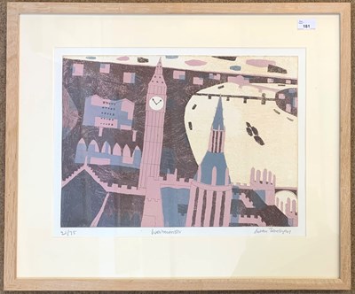 Lot 152 - Julian Trevelyan RA (1910-1988), 'Westminster',...