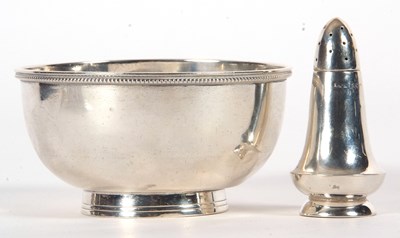 Lot 16 - Mixed Lot: A small Victorian silver bowl of...