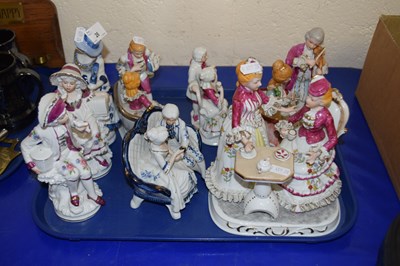Lot 26 - A group of various 20th Century porcelain figures