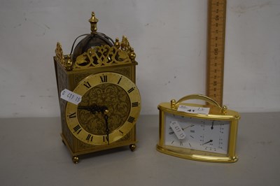 Lot 41 - Two 20th Century battery operated clocks, one...
