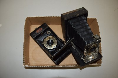 Lot 64 - Two vintage cameras by Ensign & Kodak