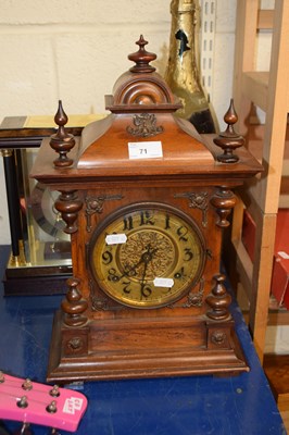 Lot 71 - Early 20th Century mantel clock in...