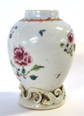Lot 250 - An 18th Century Chinese porcelain caddy...