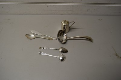Lot 147 - SMALL MIXED LOT VARIOUS PLATED CUTLERY,...