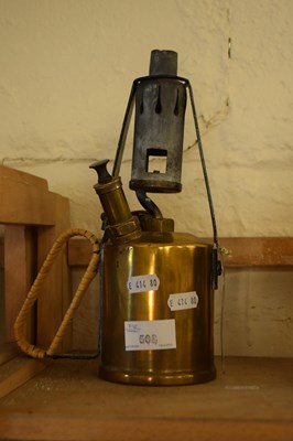 Lot 508 - A Paraffin lamp