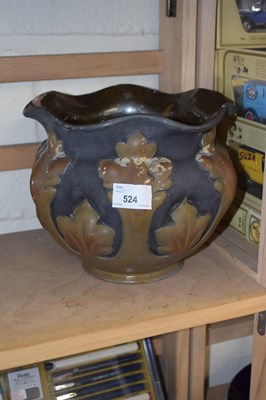 Lot 524 - An Art Nouveau style plant pot