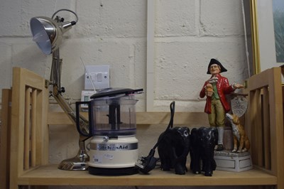 Lot 539 - A Kitchen Aid anglepoise lamp, figurine,...