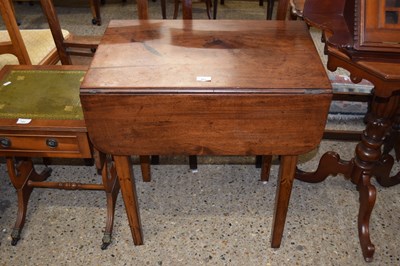 Lot 303 - A small Victorian mahogany drop leaf table