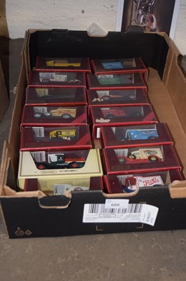 Lot 608 - Quantity of Matchbox trucks and vans, boxed