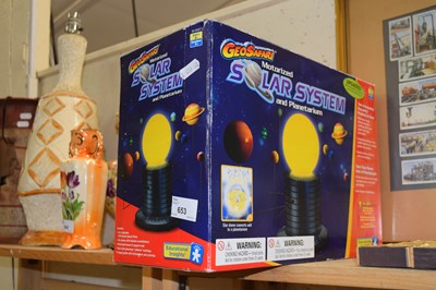 Lot 653 - A Geosafari motorised solar system, boxed