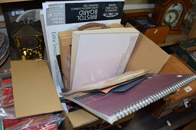 Lot 659 - Quantity of artists materials and supplies