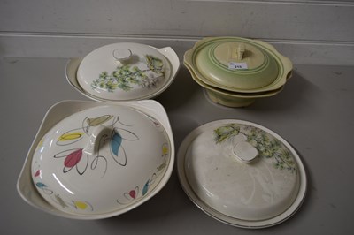 Lot 215 - MIXED LOT OF VARIOUS MID-CENTURY COVERED...