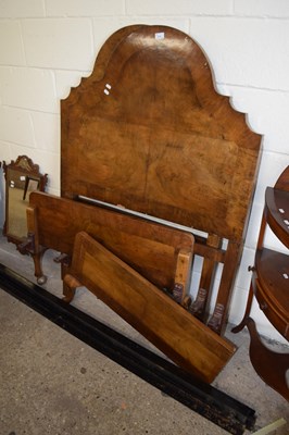 Lot 373 - Pair of early 20th Century walnut veneered...