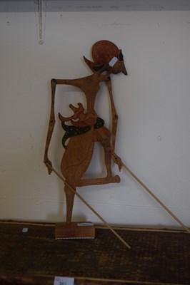 Lot 382 - South East Asian shadow puppet