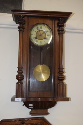 Lot 712 - Wooden wall clock